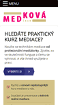 Mobile Screenshot of kurzymediace.cz